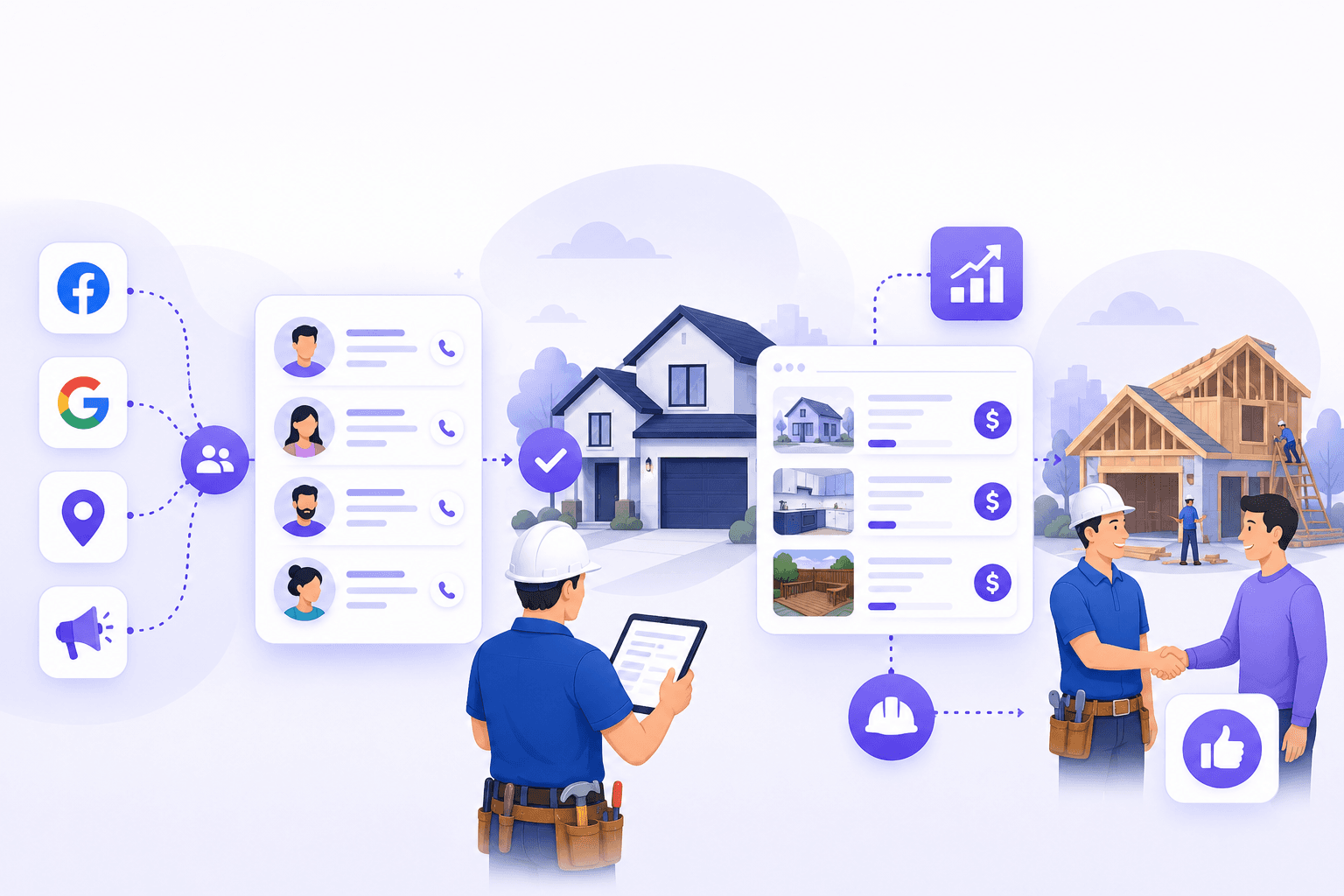 how to get leads as a contractor