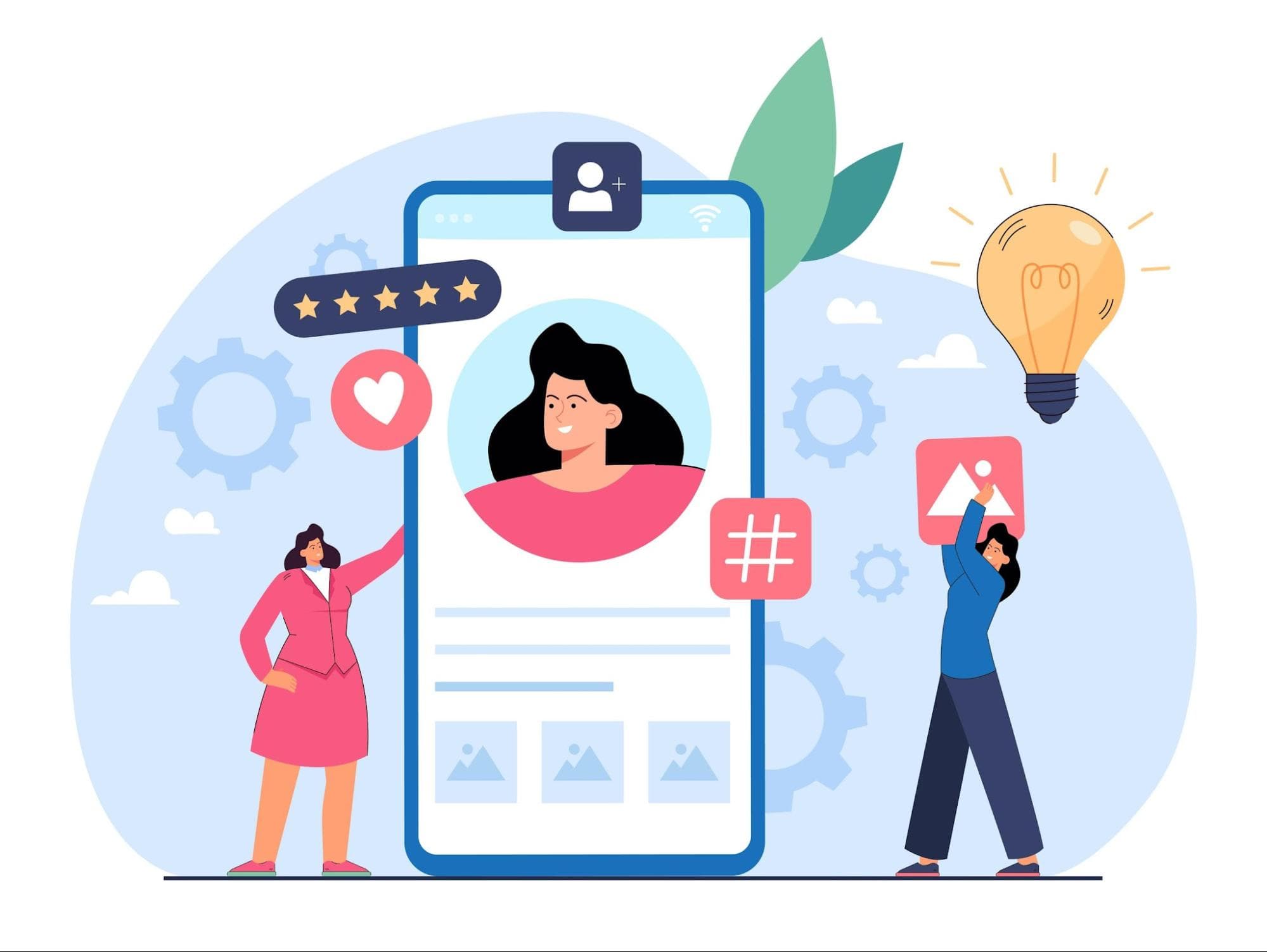home services social media marketing