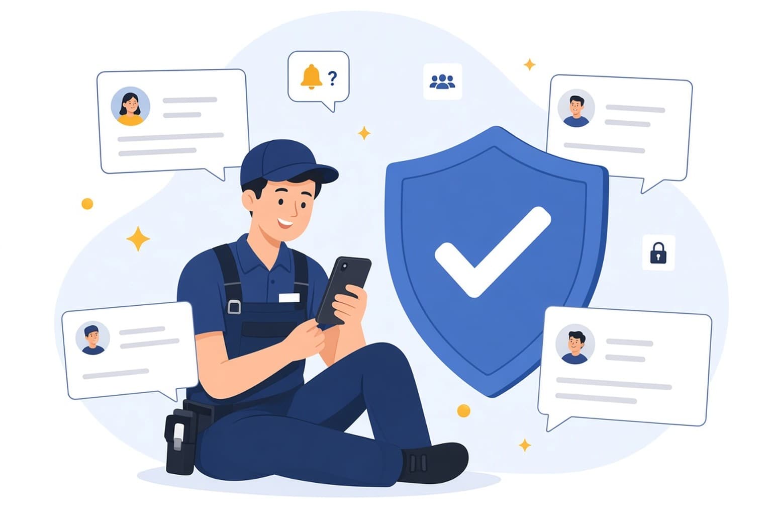 how to monitor facebook groups safely